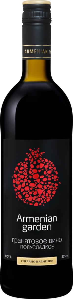 Фруктовое вино Armenian Garden Pomegranate Oktemberyanskiy Wine and Brandy Factory - 0.75л