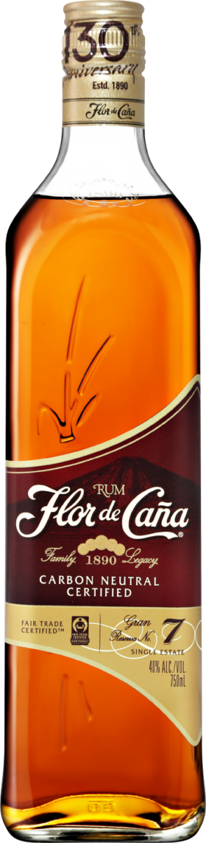 Ром Flor de Cana 7 Gran Reserva Licorera de Nicaragua 0.75л