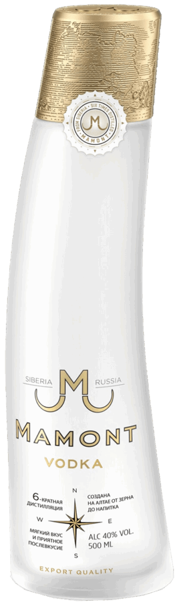 Водка Mamont 0.5л