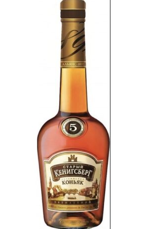 Коньяк Старый Кенигсберг 5-летний, 1 л