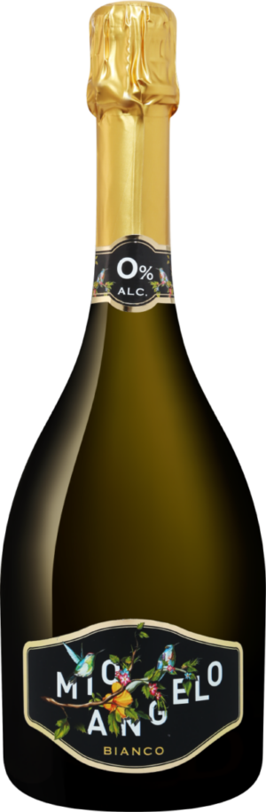Белое игристое безалкогольное вино Mio Angelo Casa Vinicola Costanza 0.75 л Италия