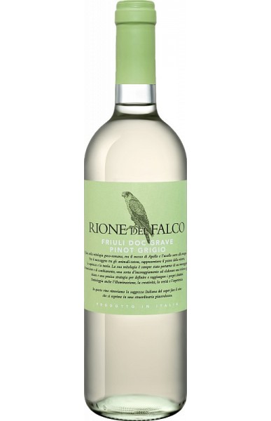 Вино Rione del Falco Pinot Grigio, Friuli Grave DOC, 2020