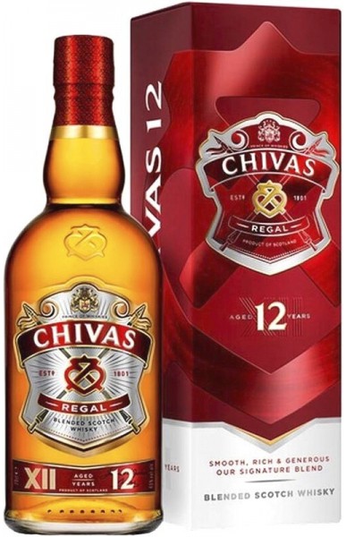 Виски Chivas Regal 12 years old, with box, 0.5 л