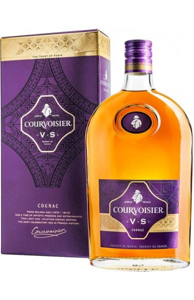 Коньяк Courvoisier VS, flask, with box, 0.5 л