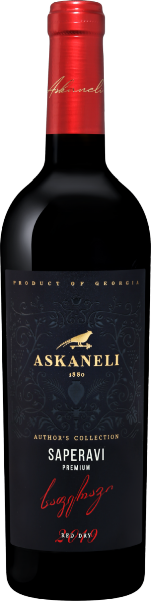 Вино Author’s Collection Saperavi Premium Askaneli 2019 0.75л