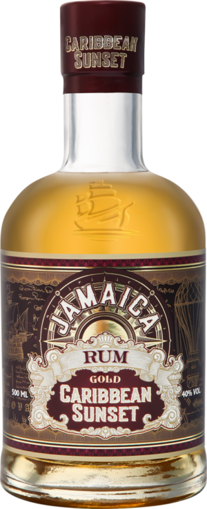 Ром Caribbean Sunset Jamaica Rum Gold 0.5л