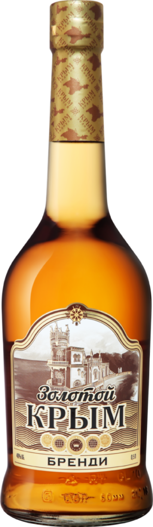 Бренди Zolotoy Krim 0.5л