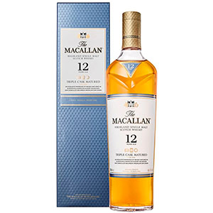 Доставка виски Macallan Triple Cask 12 years 0.7л